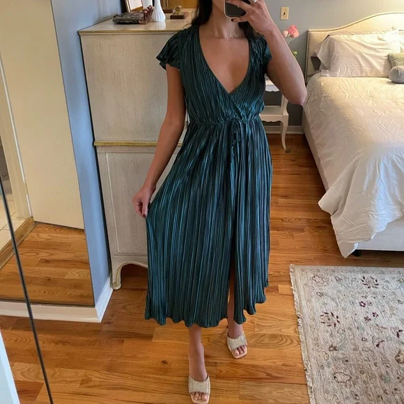 Urban Outfitters | Dresses | Urban Outfitters Metallic Dress Xs | Poshmark